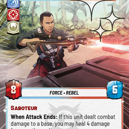 Chirrut Imwe - I Don't Need Luck (548) (Hyperspace Foil) (548) [A Lawless Time]
