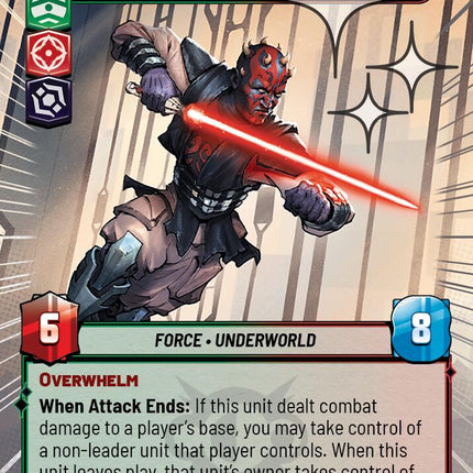 Maul - Master of the Shadow Collective (556) (Hyperspace Foil) (556) [A Lawless Time]