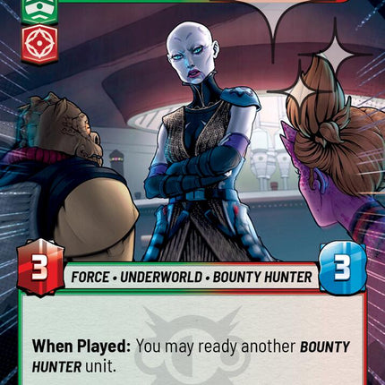 Asajj Ventress - Reluctant Hunter (563) (Hyperspace Foil) (563) [A Lawless Time]