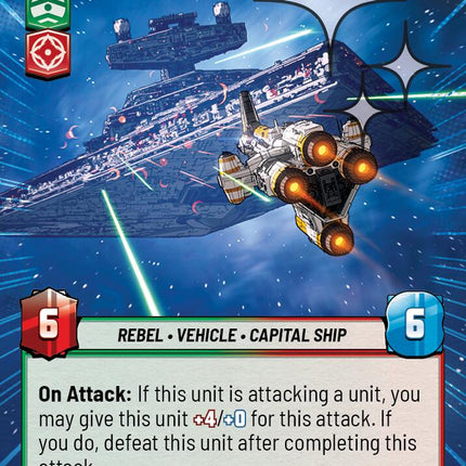 Defiant Hammerhead (564) (Hyperspace Foil) (564) [A Lawless Time]