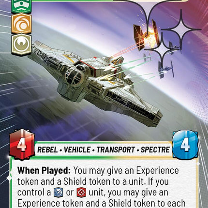 The Ghost - Home of the Spectres (571) (Hyperspace Foil) (571) [A Lawless Time]