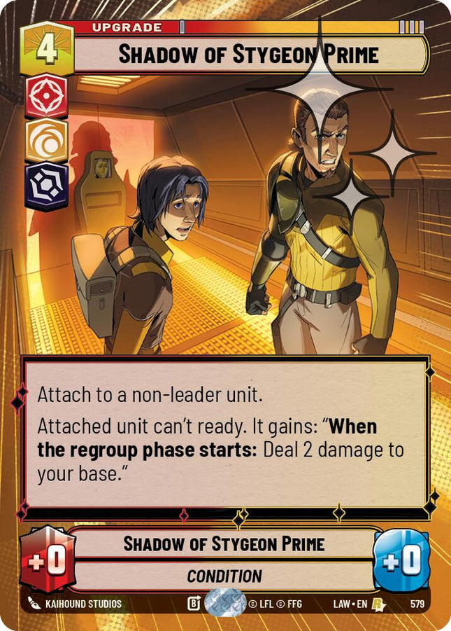 Shadow of Stygeon Prime (579) (Hyperspace Foil) (579) [A Lawless Time]