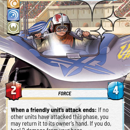 Anakin Skywalker - Prescient Podracer (590) (Hyperspace Foil) (590) [A Lawless Time]