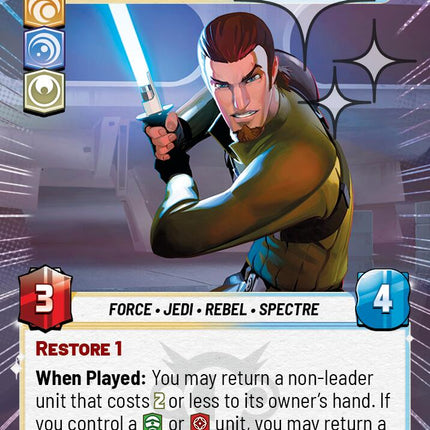 Kanan Jarrus - Spectre One (591) (Hyperspace Foil) (591) [A Lawless Time]