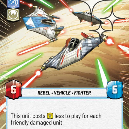 Phoenix Squadron Fighters (612) (Hyperspace Foil) (612) [A Lawless Time]