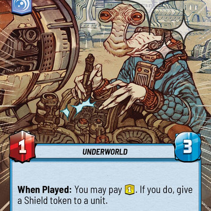 Shield Drive Outfitter (615) (Hyperspace Foil) (615) [A Lawless Time]