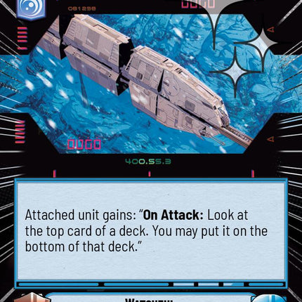 Watchful (627) (Hyperspace Foil) (627) [A Lawless Time]