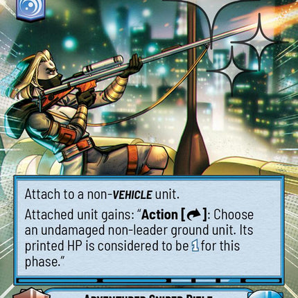 Adventurer Sniper Rifle (628) (Hyperspace Foil) (628) [A Lawless Time]