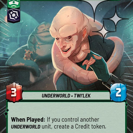 Bib Fortuna - Die Wanna Wanga? (636) (Hyperspace Foil) (636) [A Lawless Time]
