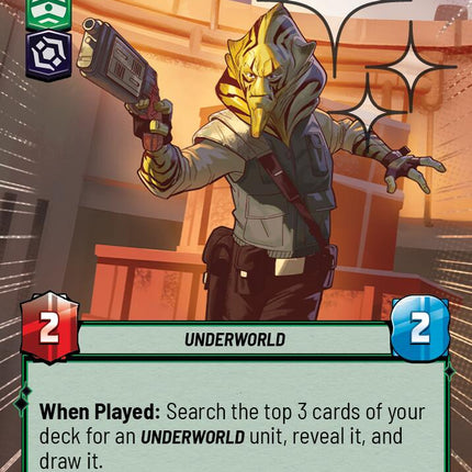 Syndicate Spice Runner (638) (Hyperspace Foil) (638) [A Lawless Time]