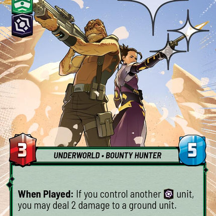 Ruthless Duo (639) (Hyperspace Foil) (639) [A Lawless Time]