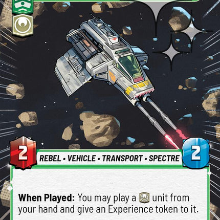 Phantom - Spectre Shuttle (646) (Hyperspace Foil) (646) [A Lawless Time]