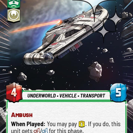 Smuggler's YT-2400 (650) (Hyperspace Foil) (650) [A Lawless Time]