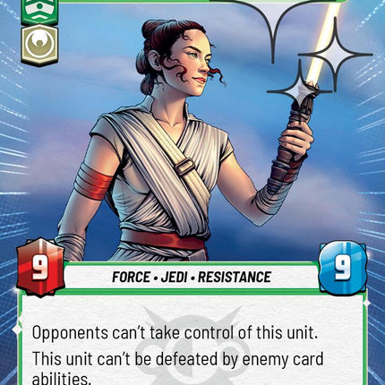 Rey - Skywalker (651) (Hyperspace Foil) (651) [A Lawless Time]