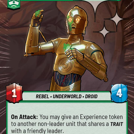 C-3PO - Translation Protocol (654) (Hyperspace Foil) (654) [A Lawless Time]