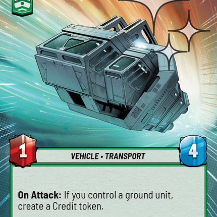 Getaway Freighter (657) (Hyperspace Foil) (657) [A Lawless Time]