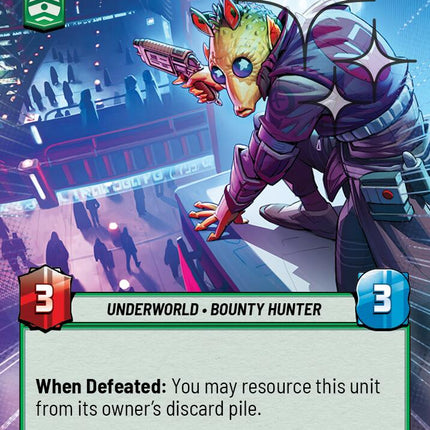 Expendable Mercenary (661) (Hyperspace Foil) (661) [A Lawless Time]
