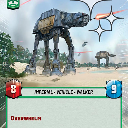 Beach Patrol AT-ACT (664) (Hyperspace Foil) (664) [A Lawless Time]