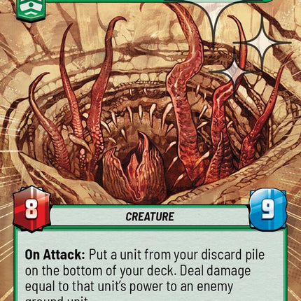 The Sarlacc of Carkoon - Horror of the Dune Sea (665) (Hyperspace Foil) (665) [A Lawless Time]