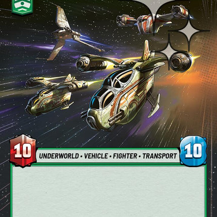 Mercenary Fleet (666) (Hyperspace Foil) (666) [A Lawless Time]