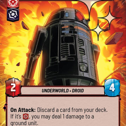 BT-1 - Blastomech (675) (Hyperspace Foil) (675) [A Lawless Time]