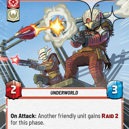 Weazel - Fighting Back (684) (Hyperspace Foil) (684) [A Lawless Time]