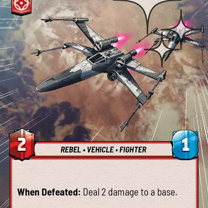 Cavern Angels X-Wing (691) (Hyperspace Foil) (691) [A Lawless Time]