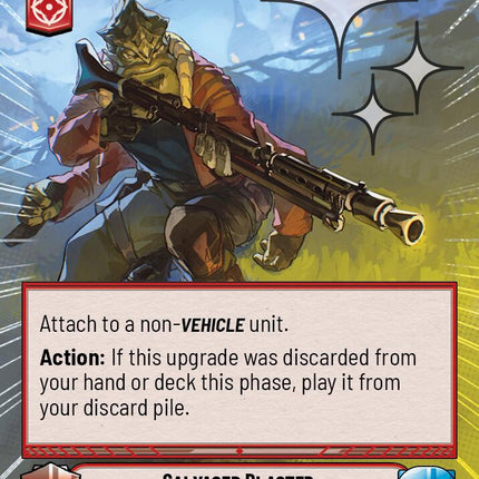 Salvaged Blaster (702) (Hyperspace Foil) (702) [A Lawless Time]