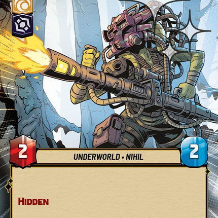 Nihil Stormsower (711) (Hyperspace Foil) (711) [A Lawless Time]