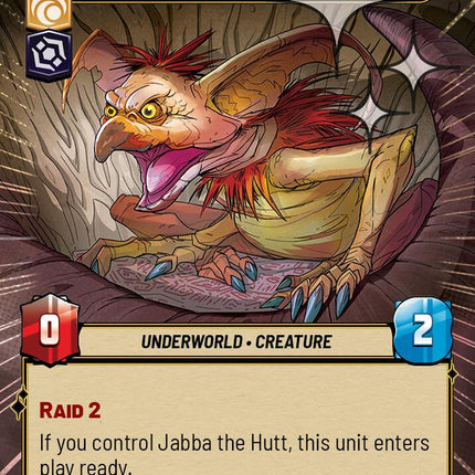 Salacious Crumb - Cackling Companion (712) (Hyperspace Foil) (712) [A Lawless Time]