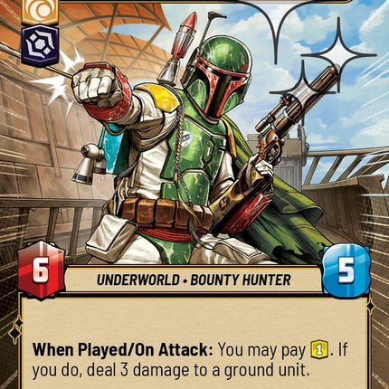 Boba Fett - For a Price (716) (Hyperspace Foil) (716) [A Lawless Time]