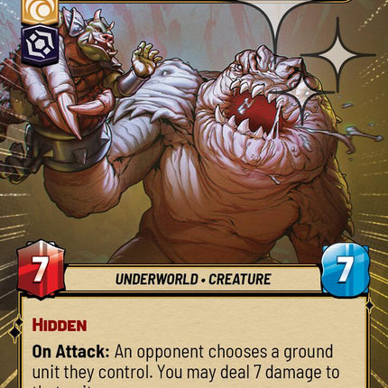 Jabba's Rancor - Snack Time! (718) (Hyperspace Foil) (718) [A Lawless Time]