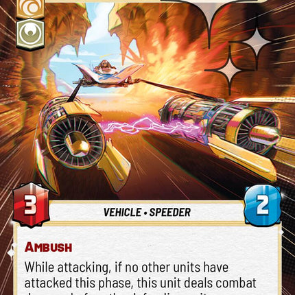Anakin's Podracer - So Wizard! (721) (Hyperspace Foil) (721) [A Lawless Time]