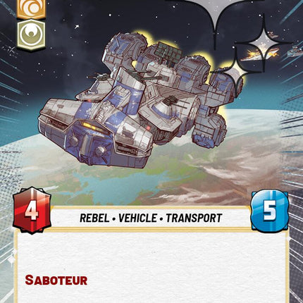 Rebel Blockade Runner (724) (Hyperspace Foil) (724) [A Lawless Time]