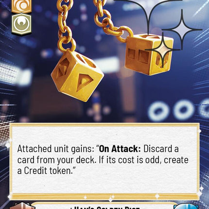 Han's Golden Dice (727) (Hyperspace Foil) (727) [A Lawless Time]