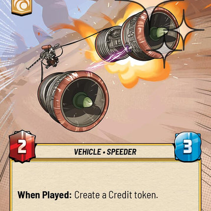 Champion's KT-9 Podracer (734) (Hyperspace Foil) (734) [A Lawless Time]