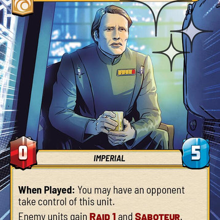 Galen Erso - Destroying His Creation (735) (Hyperspace Foil) (735) [A Lawless Time]