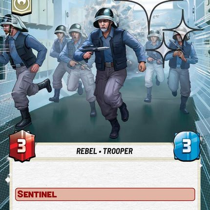 Stalwart Fleet Trooper (756) (Hyperspace Foil) (756) [A Lawless Time]