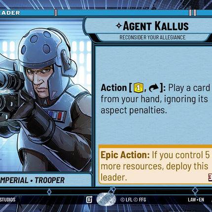 Agent Kallus - Reconsider Your Allegiance (Hyperspace) (267) (267) [A Lawless Time]