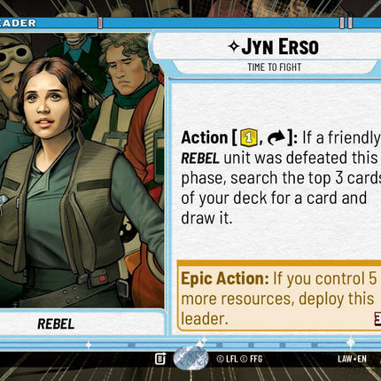 Jyn Erso - Time to Fight (Hyperspace) (269) (269) [A Lawless Time]