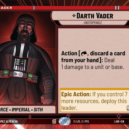 Darth Vader - Unstoppable (Hyperspace) (275) (275) [A Lawless Time]