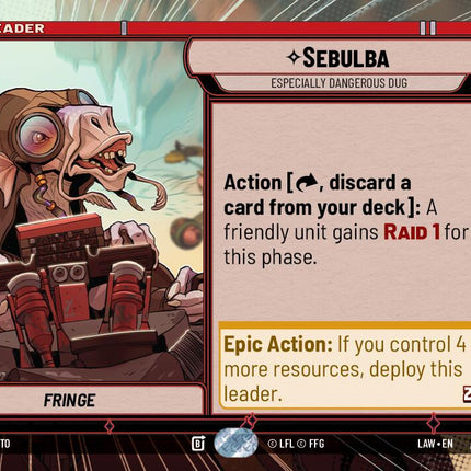 Sebulba - Especially Dangerous Dug (Hyperspace) (276) (276) [A Lawless Time]