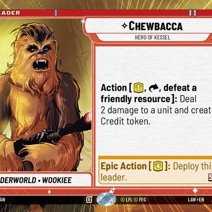 Chewbacca - Hero of Kessel (Hyperspace) (277) (277) [A Lawless Time]