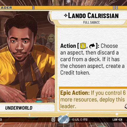 Lando Calrissian - Full Sabacc (Hyperspace) (282) (282) [A Lawless Time]
