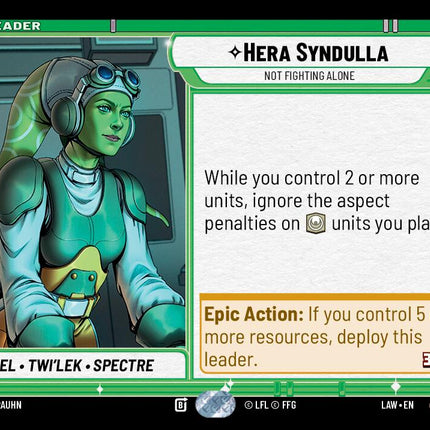 Hera Syndulla - Not Fighting Alone (9/264) (9/264) [A Lawless Time]