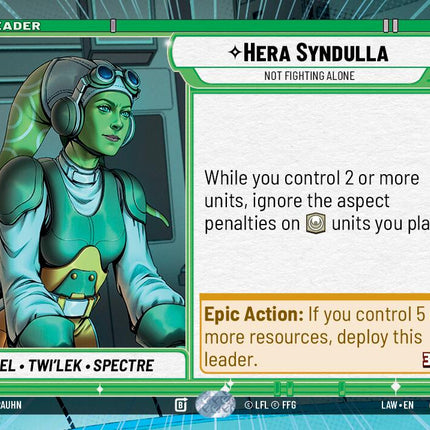 Hera Syndulla - Not Fighting Alone (Hyperspace) (273) (273) [A Lawless Time]