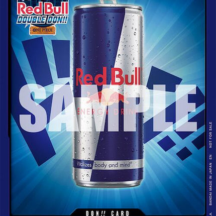 DON!! Card (Red Bull Don!!) [One Piece Promotion Cards]