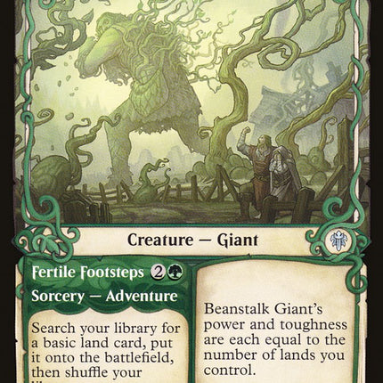 Beanstalk Giant // Fertile Footsteps (Showcase) [The List]