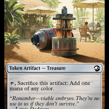 Treasure (0002) // Vampire Demon Double-Sided Token [Jurassic World Collection Tokens]