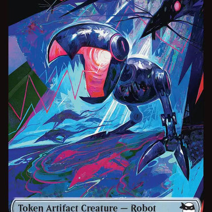 Robot // Food Double-Sided Token [Teenage Mutant Ninja Turtles Tokens]
